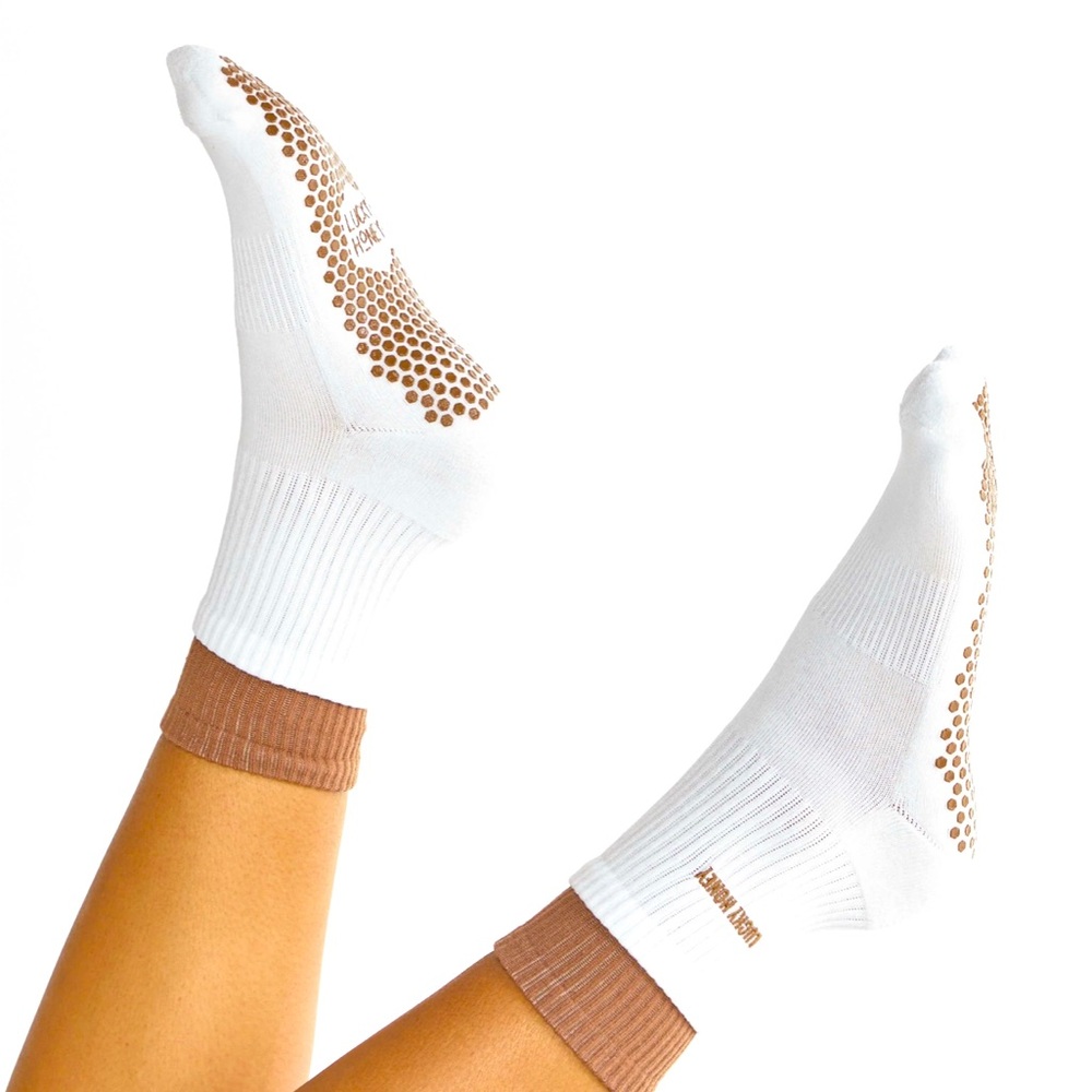 Lucky Honey Grip Socks